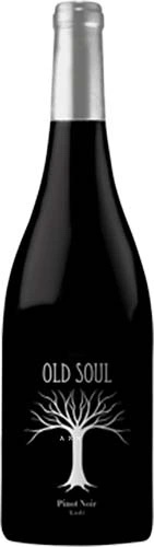 A bottle of Old Soul Pinot Noir